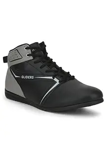 Liberty Men Rider-E Black Casual Shoes - 41 Euro