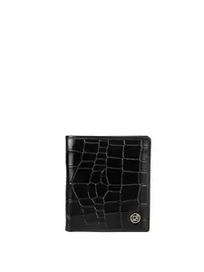 Da Milano Genuine Leather Black Mens Wallet (MW-1347C)