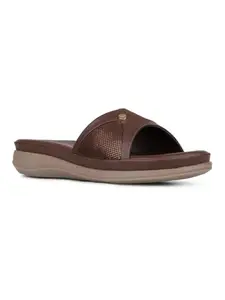 Inc.5 Womens Brown Solid Round Toe Casual Slip-On Flats