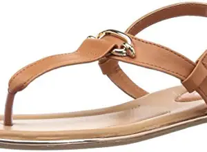 BATA womens Oval Trim Pink Flat Sandal - 8 UK (5615602)