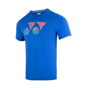 YONEX Round Neck T-Shirts RJ-S092-2330-PLAY3-S|Classic BLUEJ130