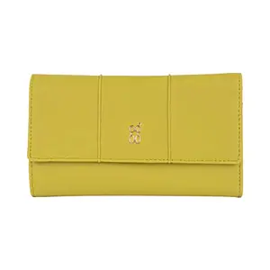 Baggit Womens Lwxe Pito 3T5 3 Fold Wallet- Green