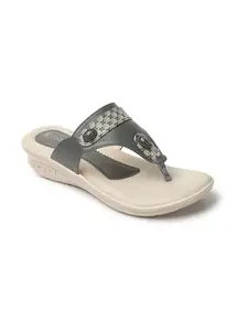 Iconics Women Sandal,Grey,UK-3