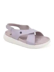 Carlton London Women Sandal,Purple,UK-7