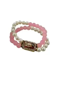 Guruji Swaroop Bracelet | Guru Ji Bracelets | Handmade Stylish Multiple Guruji Bracelet for Men/Women/Ladies Jai Guruji Shukrana Guruji in 2 layer (blue)