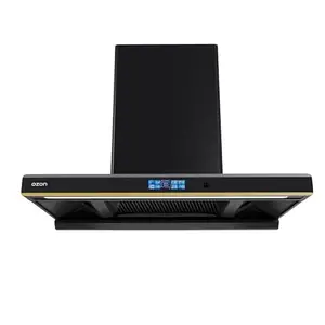 OZON™ Chimney for Kitchen | Vent Hood | Efficient Smoke and Odor Removal | Sleek Design | Powerful Suction | Ideal for Indian Cooking (3D PLUS 90 (T-1))