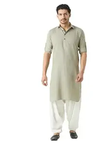 Rajubhai Hargovindas Men's Premium Pathani Kurta