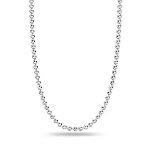 Amazon Brand - Nora Nico Girls's Women's 925 Sterling Silver BIS Hallmarked Italian Ball-Chain Necklace 16 Inches
