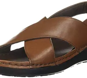 Liberty Coolers (from Men's Brown Leather Sandals and Floaters - 6.5 UK/India (40 EU) (5131758160400)