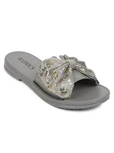 ICONICS Women's Sliders, Grey, 7