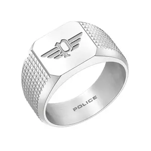 Police Signet Stainless Steel Ring-66 For Men - PEAGF0033504