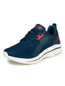 ABROS Men Crown-N ASSG0106N Mesh Sport Shoes_Teal/RED_9UK