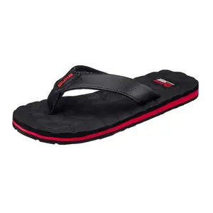 Duke Mens RockSole Flip-Flops | Comfortable, Synthetic Upper, EVA Sole, Anti-Skid Outdoor & Indoor Slippers | Lightweight, Durable & Stylish