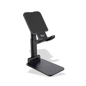 Qukuzo Foldable Mobile Stand with Angle Adjustable Desktop Table Mobile Holder