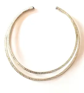 Ritzy Antique Vintage Hasli Gold Necklace For Women & Girl