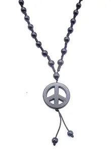 eshoppee Necklace Pendant for Man and Women (black)