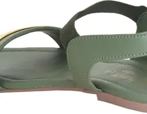 Trend Women Flats (Multicolor, 4)_Trend-Combo_Green-Grey-A-4