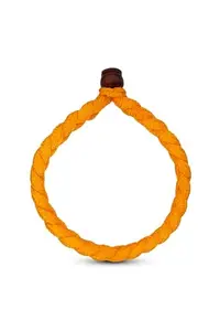 SWAMINI CREATIONS YELLOW THREAD Thread Bracelet for Men and Women Stylish Adjustable Dhaga for Protection from Evil & Negativity BRACELET.
