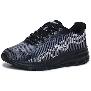 ATHCO Men's Magnet Black Running Shoes_08 UK (ATHST-57)