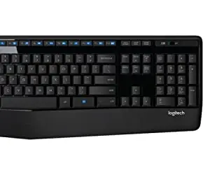 (Refurbished) Logitech MK345 Wireless Keyboard and Mouse Combo (Black)