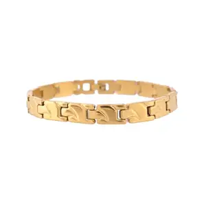 VOYLLA Signature Alpha Curve Mens Bracelet|Casual|Trendy|Gift For Mens|Rakhi Gift For Brother