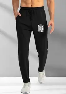 Elegent Track Pant for Men's Cotton Blend,BlackSize_BZ-PNCE_30_676 Black