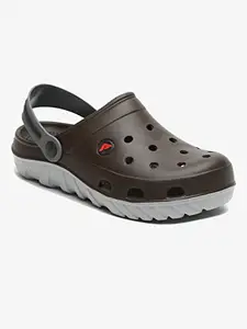 ADDA (LABEL) ADDA TM-STORM Men Brown Solid Clogs