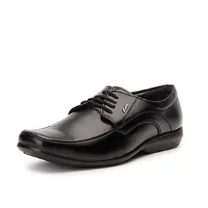 BATA Mens Sa 05 Black Uniform Dress Shoe