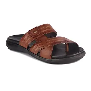 Red Chief Slipper for Men Tan