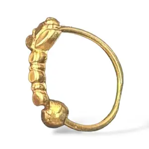 Gold plated nath for women and girls