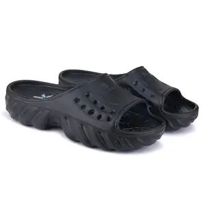 BERSACHE Extra Soft Classic Casual with Regular wear with Ultra Soft & Flexibility Technology Clog for Men's Black