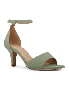 Inc.5 Womens Pastel Green Party Wear Sandals
