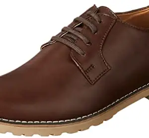 Amazon Brand - Symbol Men's Brown Sneaker (SYM-AW21-HS 35)