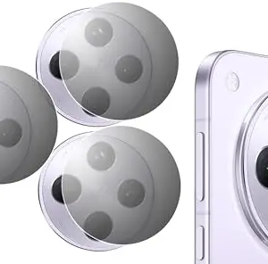 DAFFIN Back Camera Lens 9H Glass Screen Protector for Oppo Find X8s+ (Pack of 3) LF-455