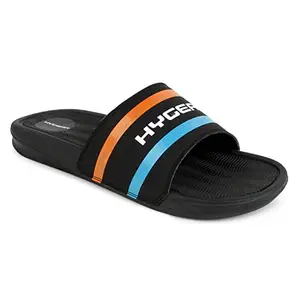 Hygear Men's Dusky Black Flip-Flops_6 UK (HG-GF-1002)