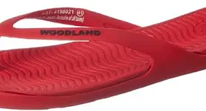 Woodland mens FF 4198021 Red/Black Flip-Flop - 7 UK (41 EU)(FF 4198021)