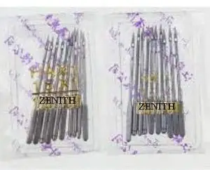 Zenith Needles for Domestic Sewing Machines Automatic Front Loading and Traditional Hand Operated Black Machines (20, HA 16)