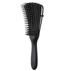 Guriya Detangling Brush for Curly Hair, Black Hair Detangler, Afro Textured 3a to 4c Kinky Wavy, for Wet/Dry/Long Thick Curly Hair, Exfoliating Your Scalp for Beautiful and Shiny Curls