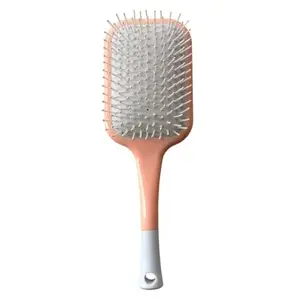 Paddle flat Brush with Strong & Flexible Nylon Bristles having Anti-static Ball Tips, For Grooming, Straightening, Smoothing, Detangling Hair, Ideal for Men & Women