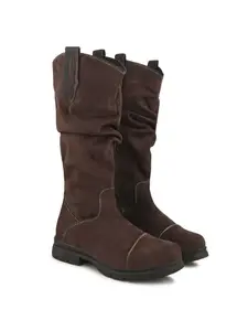 CLOG LONDON Elegant Long Boots For Women - Comfortable And Durable-CLF2542/BROWN/36