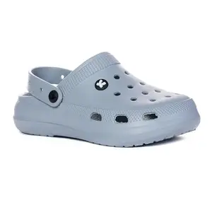 Khadim's Grey Washable Clog Sandal for Men (7777722)