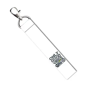 ISEE 360® Only Good Vibes Lanyard Bag Tag with Swivel Lobster for Gift Luggage Bags Backpack Laptop Bags Students L X H 5 X 0.8 INCH