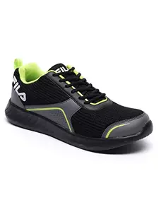 Fila Mens Garon Plus Black Sport Shoes