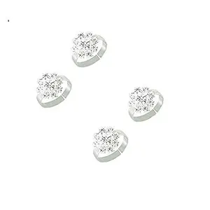 fashion accessories Toe Ring Plain Pure Sterling Silver Plated Toe Ring Jewelry for Women, Set 2 PCS. (009)