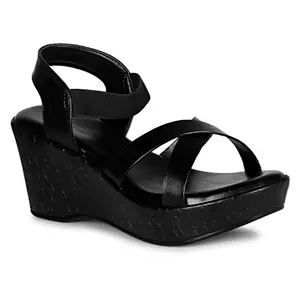 Right Steps Women Fashionable Stylish Wedge Heels Sandals