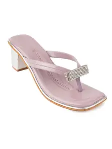 Sapatos Textured Block Heel