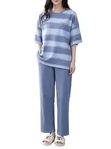 Lymio Night Suit Set || Printed Top & Pant Set || Night Suit (W-ND-3)