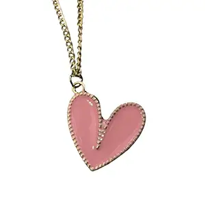 Generic Jewelryocity Beautiful pink heart pendant and lockets Alloy Pendant