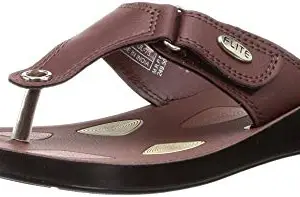 Flite Pu Women's PUL073L Brown Slippers 5 (PUL073LBRBR0005)