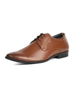Bata Alex Derby, Men's Tan Formal Derby Shoes Size- UK- 7